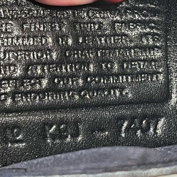 Y2K Vintage Coach Mercer Demi Handbag Mini Purse Nylon Leather 7407 Wristlet - Picture 8 of 11